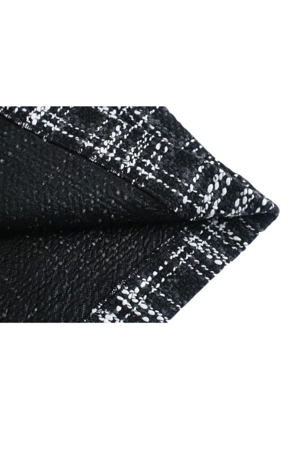Lara  A-Line Plaid Skirt For Sale - Image 5