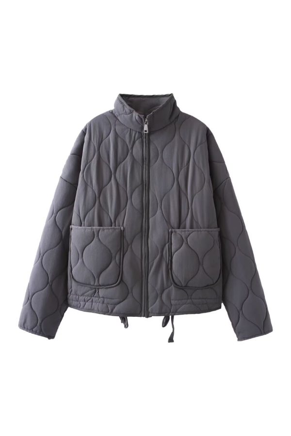 Angelina  Short Padded Jacket with Large Pockets Online now - Image 2