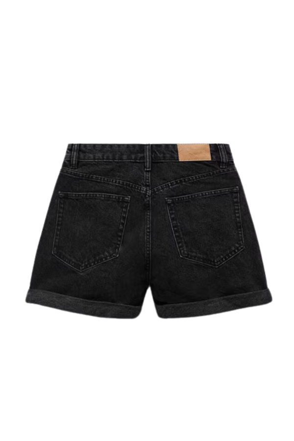 Karla  High Waist Denim Shorts (3 Colors) Hot on Sale - Image 4