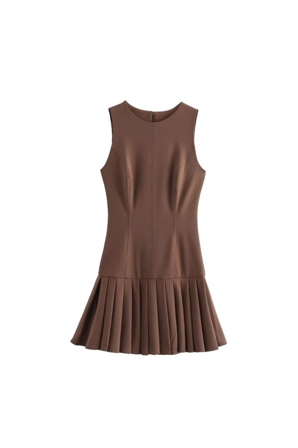 Dawn  Wide-Pleated Mini Dress Online now - Image 2