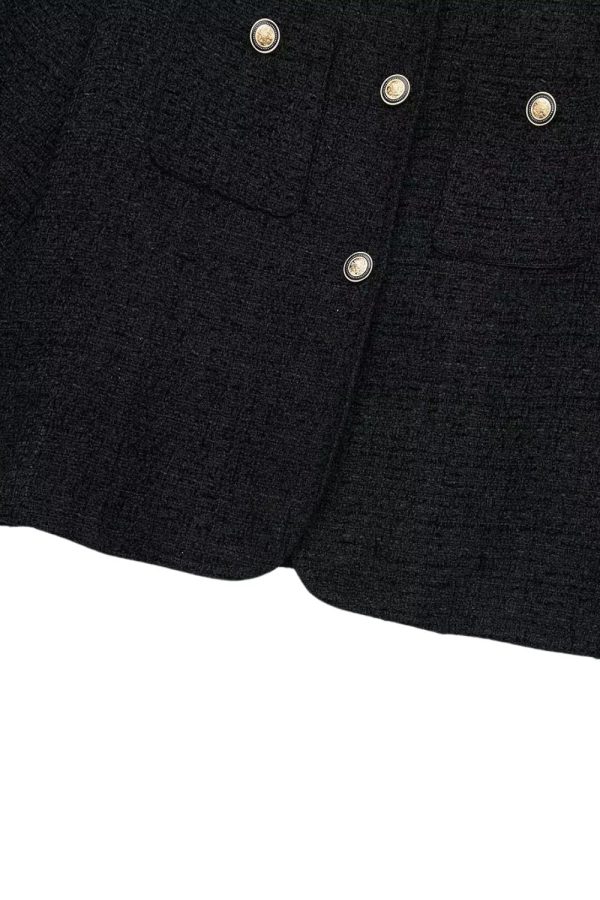 ‘ Aaron’ Metal-Buckle Tweed Jacket Sale - Image 5