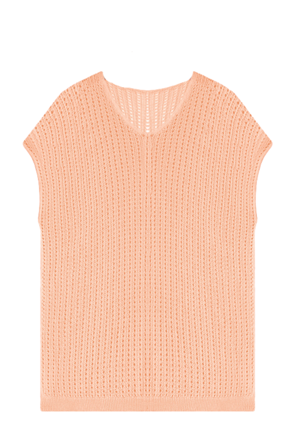 Shelby  Sleeveless Beach Cover-up Knitted Dress (6 Colors) Discount - Image 2