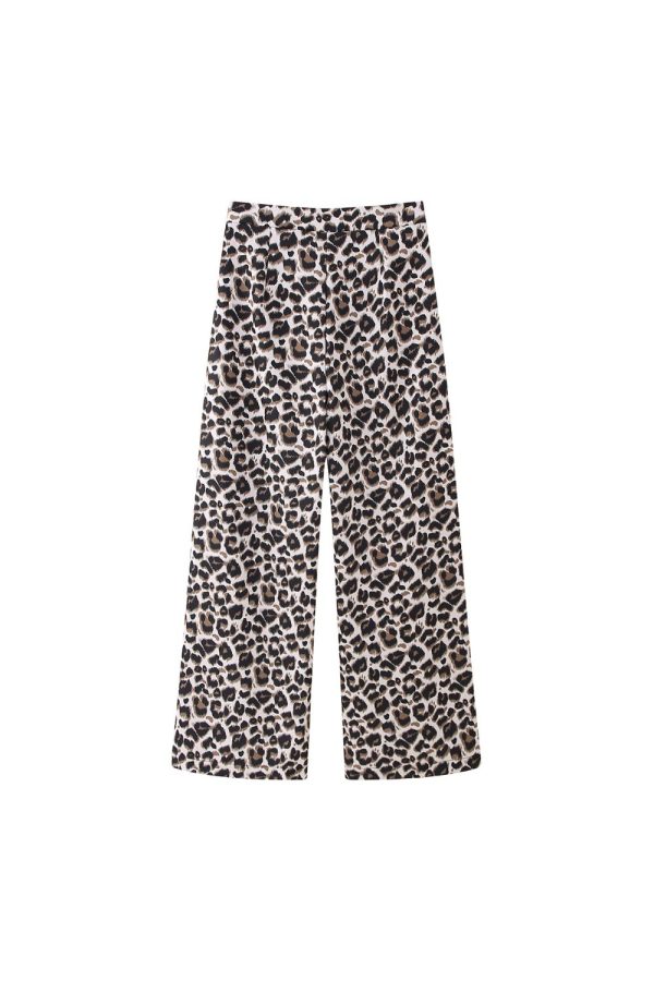 Aidan  Stylish Leopard Vest & Pants Set (Sold Separately) Online Sale - Image 5