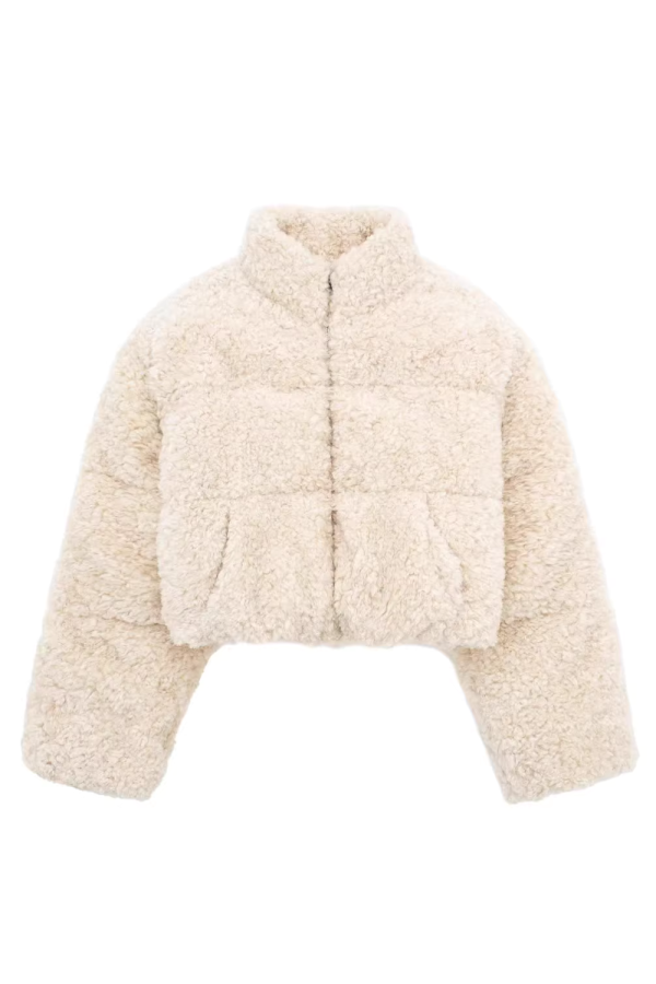 Irene  Full-Zip Short Fleece Jacket Sale