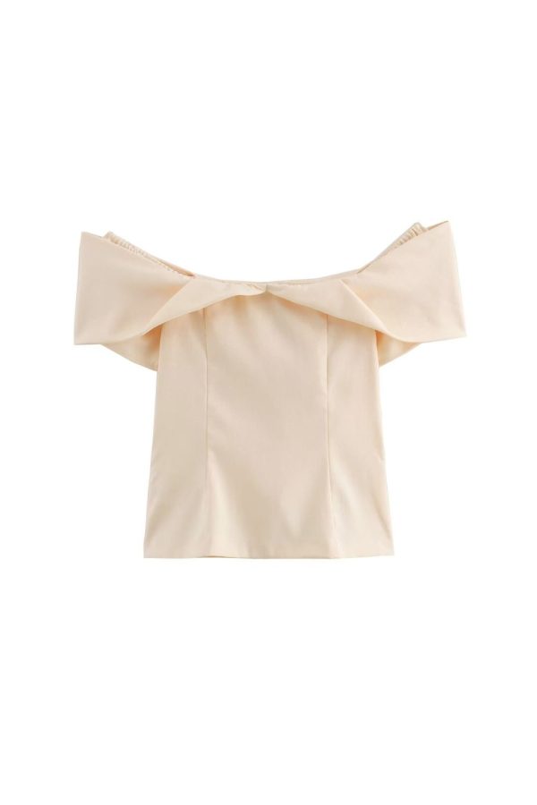Feodora  Off-Shoulder Top & Skirt Suit Sold Seperately) Online - Image 3