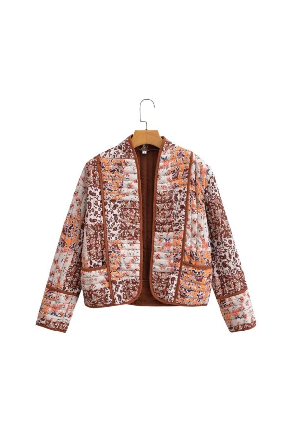 Patrick  Color-Block Long-Sleeve Cotton Jacket with Pockets Online Hot Sale - Image 2