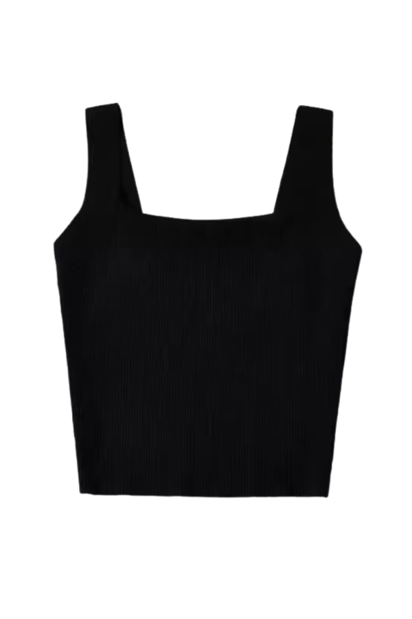 Rebecca  Ribbed Knit Sleeveless Top (4 Colors) Online Hot Sale - Image 4