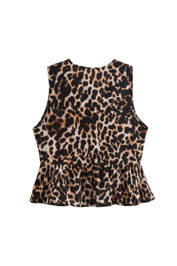 Anthony  Sleeveless Bow-Tie Waist Belt Vest Online - Image 2
