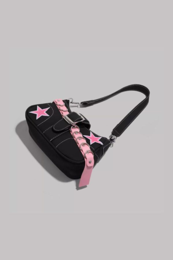 Aubrey  Star-Decorated Underarm Bag Online Sale - Image 4