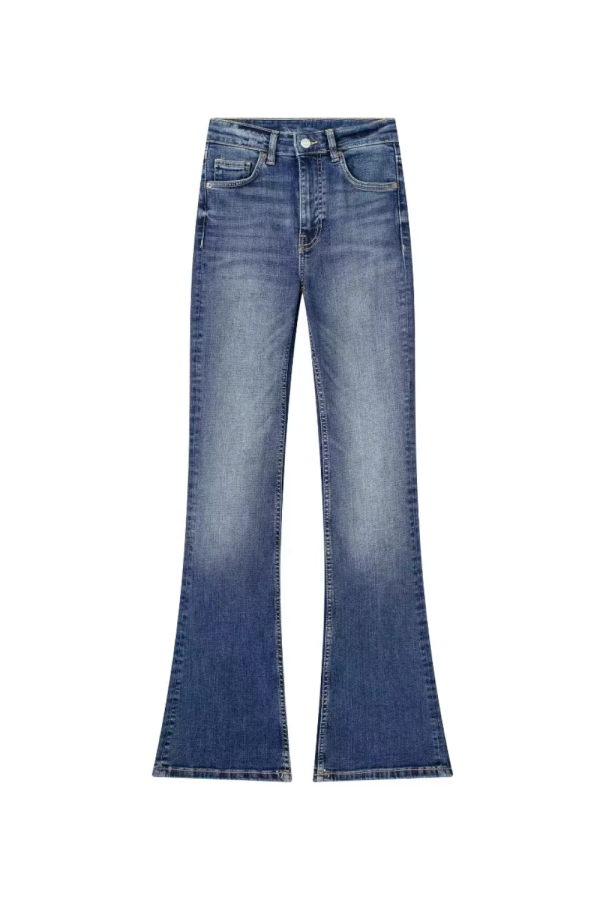 Rebecca  Mid-waist Flared Jeans (4 Colors) For Sale