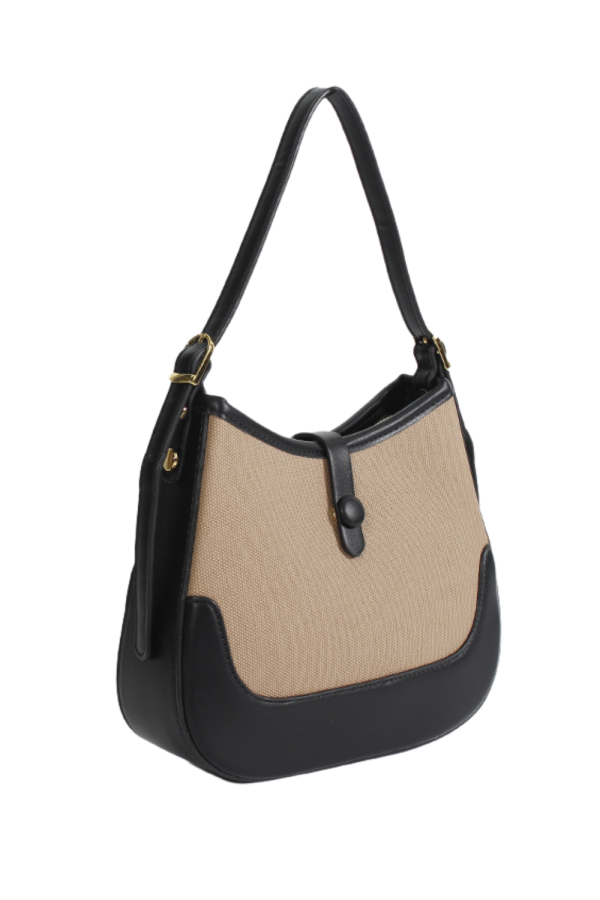 Piper  Two-Tone Shoulder Bag (3 Colors) For Cheap - Image 3