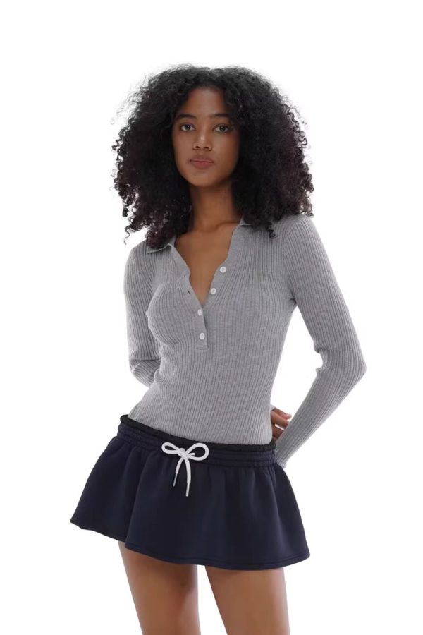 Elliot  Knit Patchwork Long-Sleeve Dress Cheap - Image 2