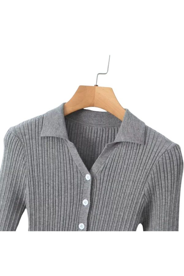 Elliot  Knit Patchwork Long-Sleeve Dress Cheap - Image 5