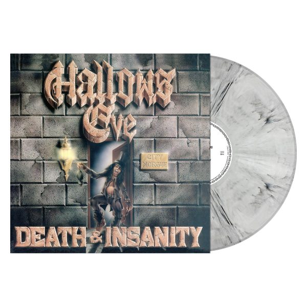 Hallows Eve  Death and Insanity (White   Black Marbled Vinyl)  12  Online Hot Sale